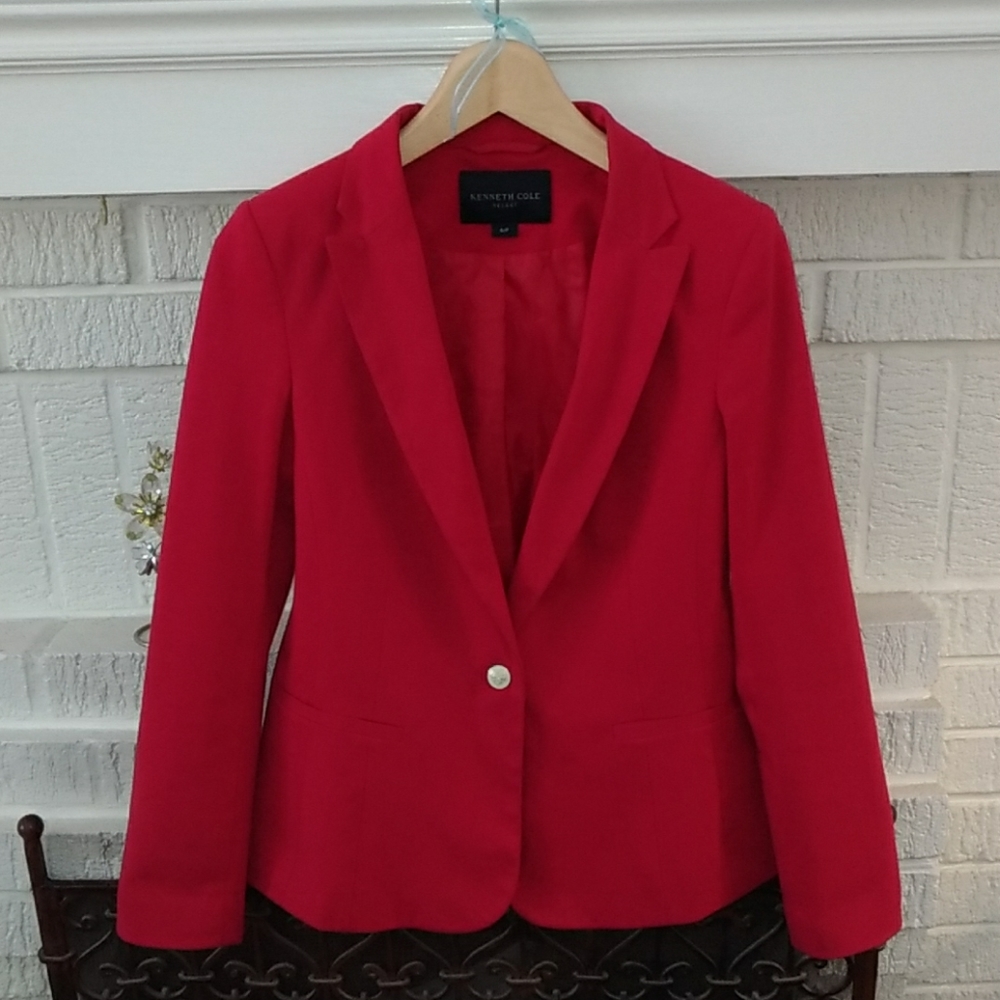 Kenneth Cole Red Jacket - Picture 2 of 4